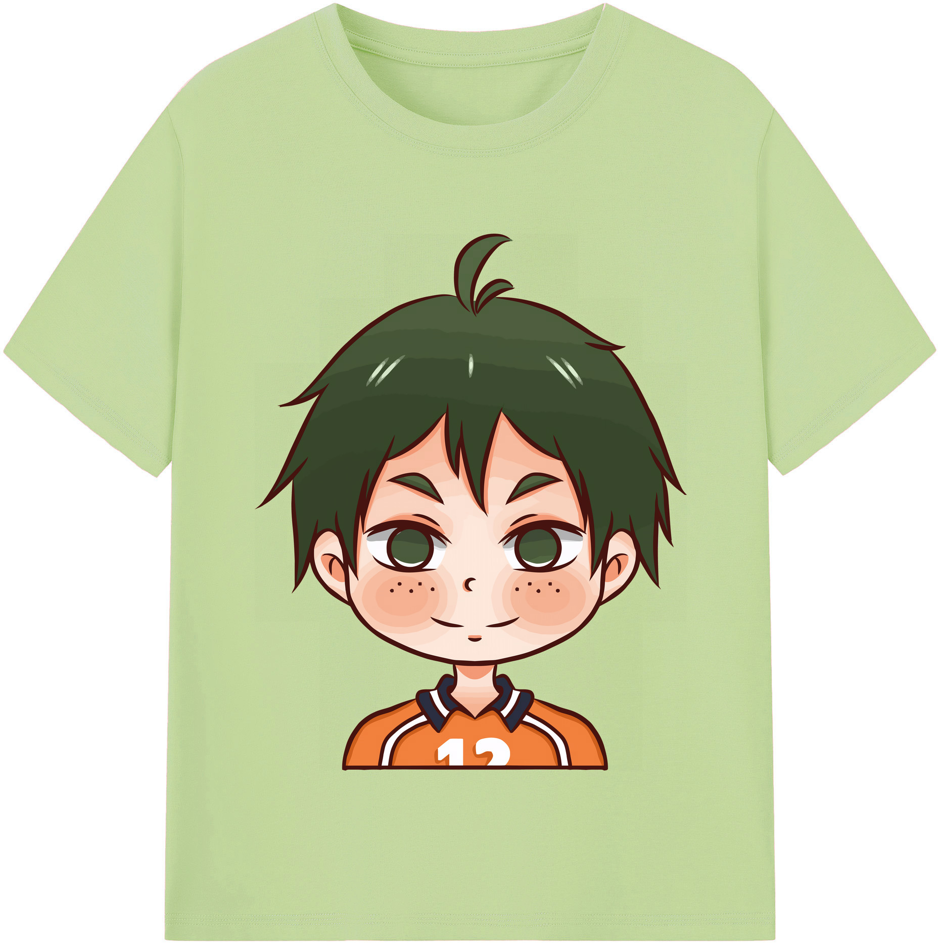 （画像用） ハイキュー!! Haikyu!! 綿100％半袖Tシャツ（フロントプリント）